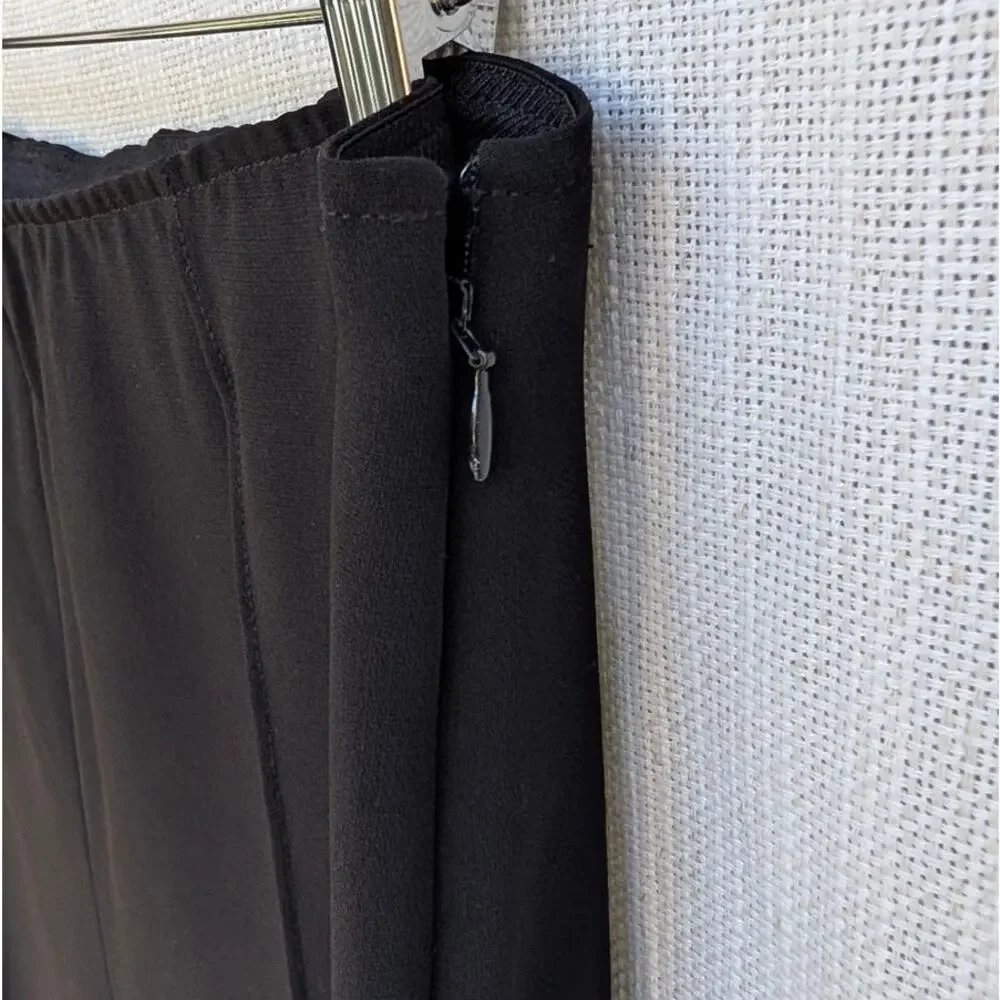 Cinq à Sept Brianne Tailored Pants Womens 14 Black High-rise Slim Fit Ankle
